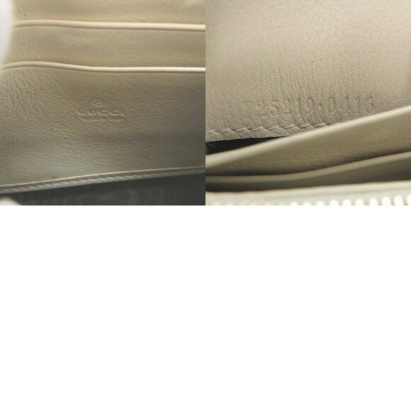 GUCCI White Leather Wallet - Picture 11 of 11